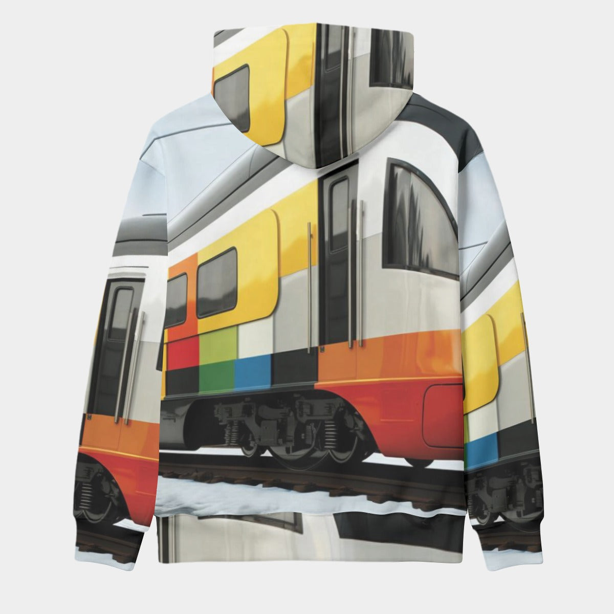 All-Over Print Men's Thicken Pullover Hoodie
