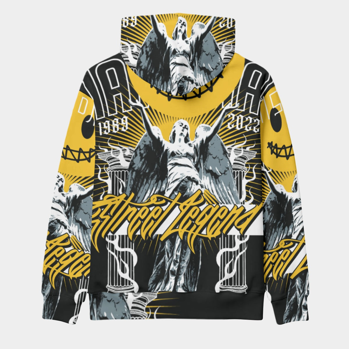 All-Over Print Men's Thicken Pullover Hoodie