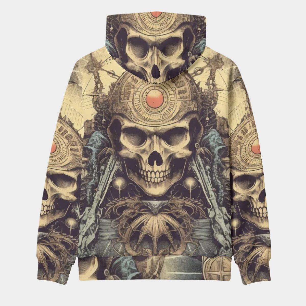 All-Over Print Men's Thicken Pullover Hoodie