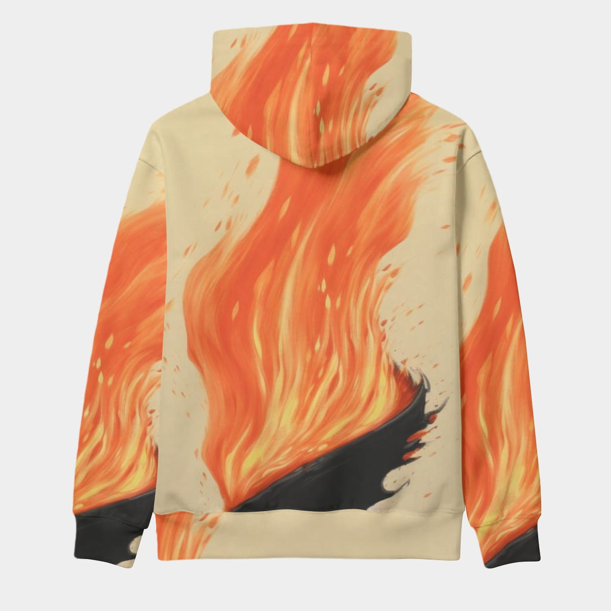 All-Over Print Men's Thicken Pullover Hoodie