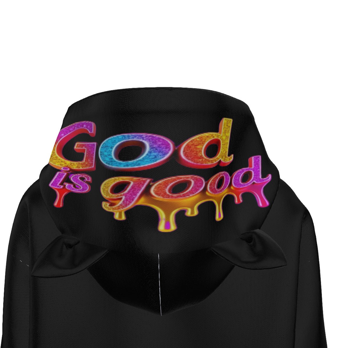 All-Over Print Women’s Hoodie With Decorative Ears