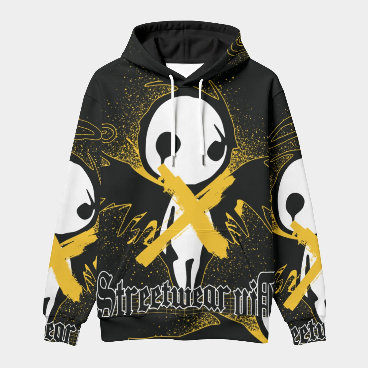 All-Over Print Men's Thicken Pullover Hoodie