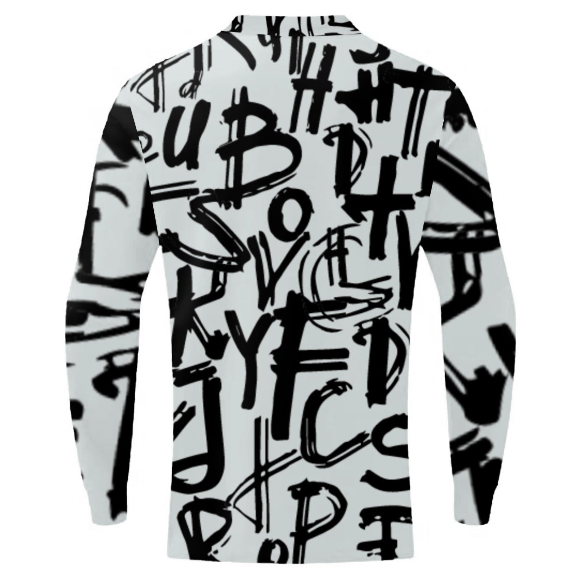 All-Over Print Men’s Quarter Zip Pullover Sweatshirt