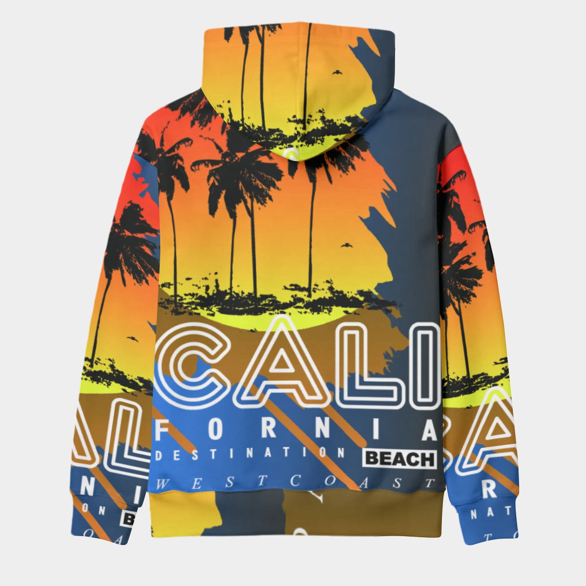 All-Over Print Men's Thicken Pullover Hoodie