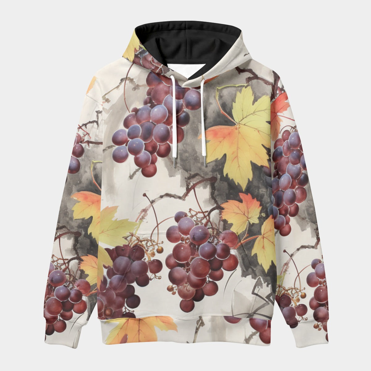All-Over Print Men's Thicken Pullover Hoodie