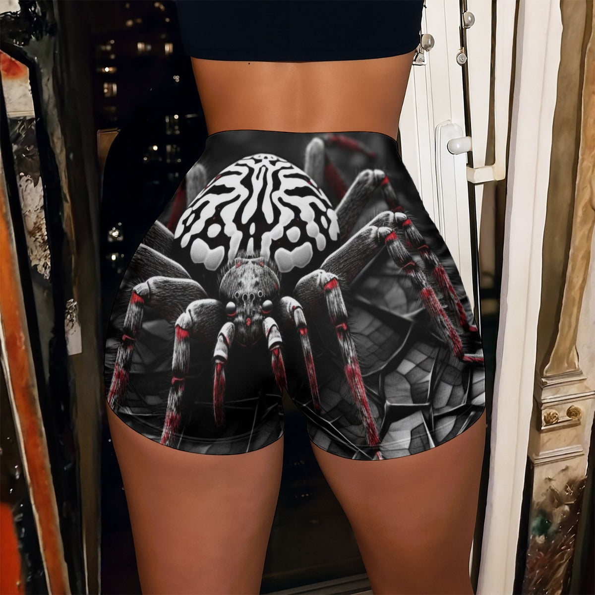All-Over Print Women’s High-Stretch Shorts