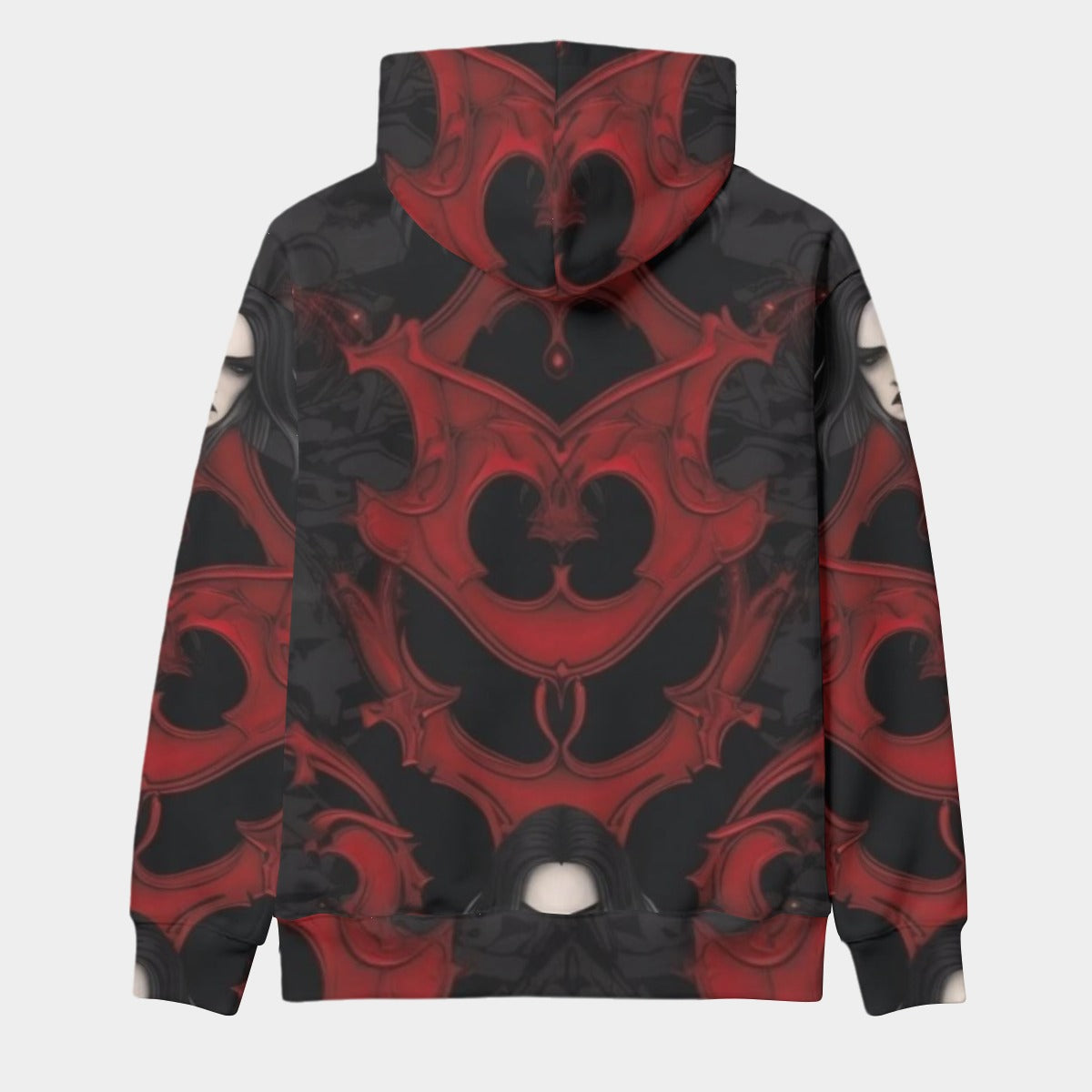 All-Over Print Men's Thicken Pullover Hoodie