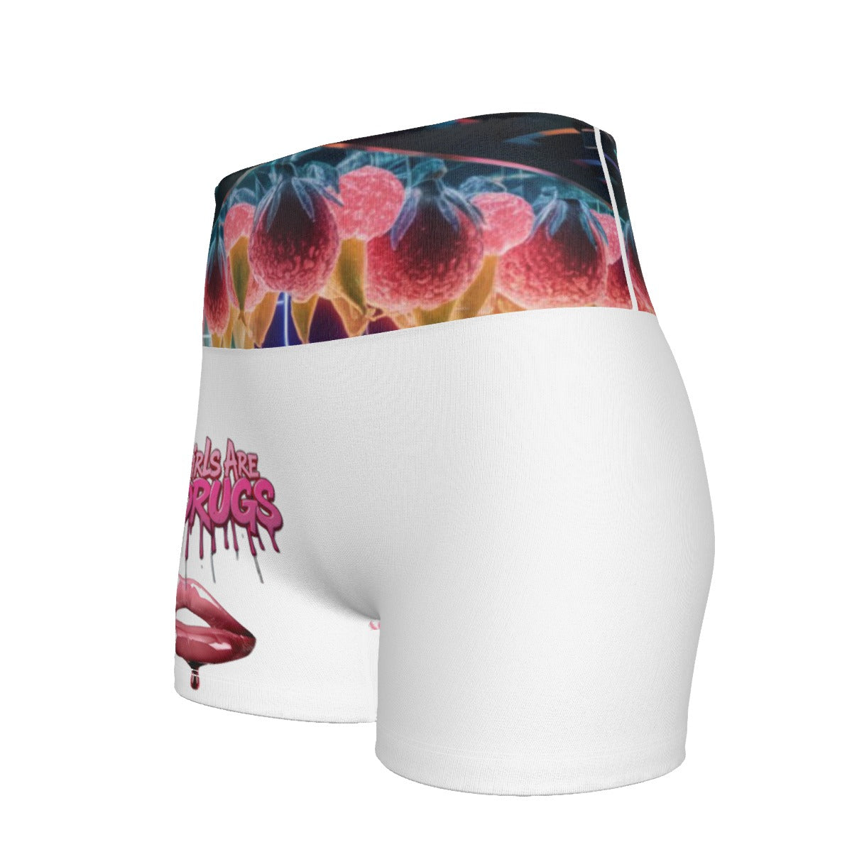 All-Over Print Women's Ultra-Short Yoga Shorts