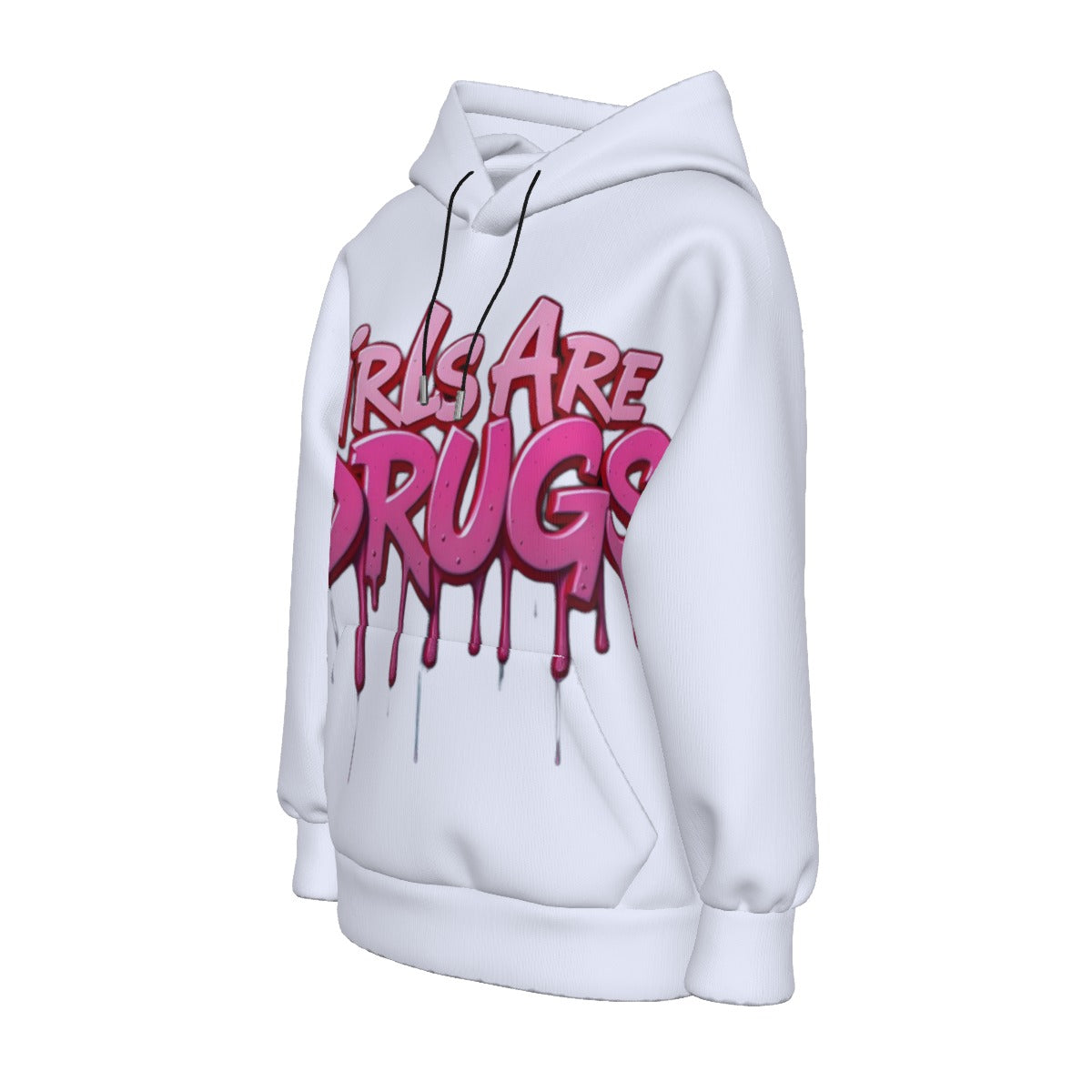 All-Over Print Women’s Hoodie With Decorative Ears