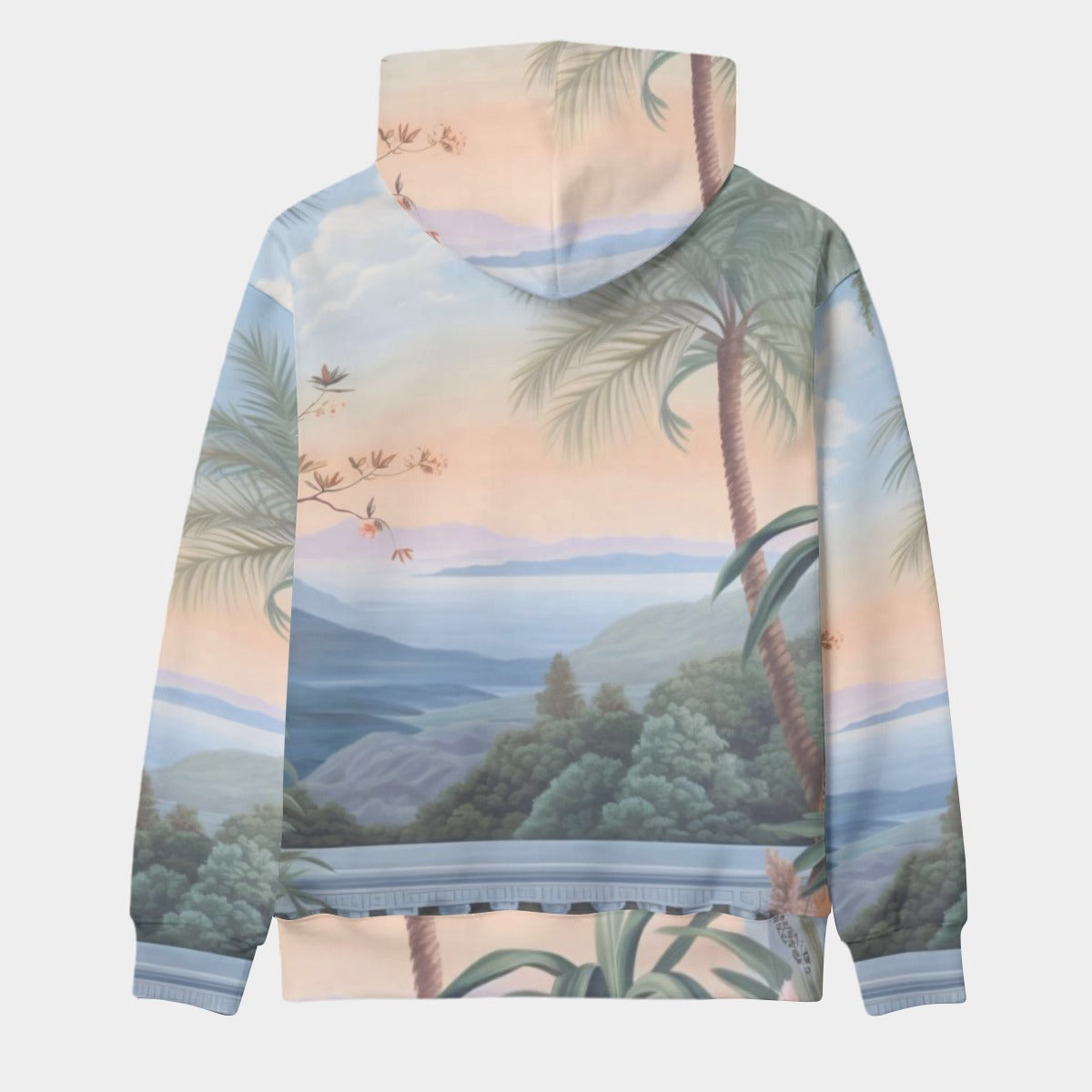 All-Over Print Men's Thicken Pullover Hoodie