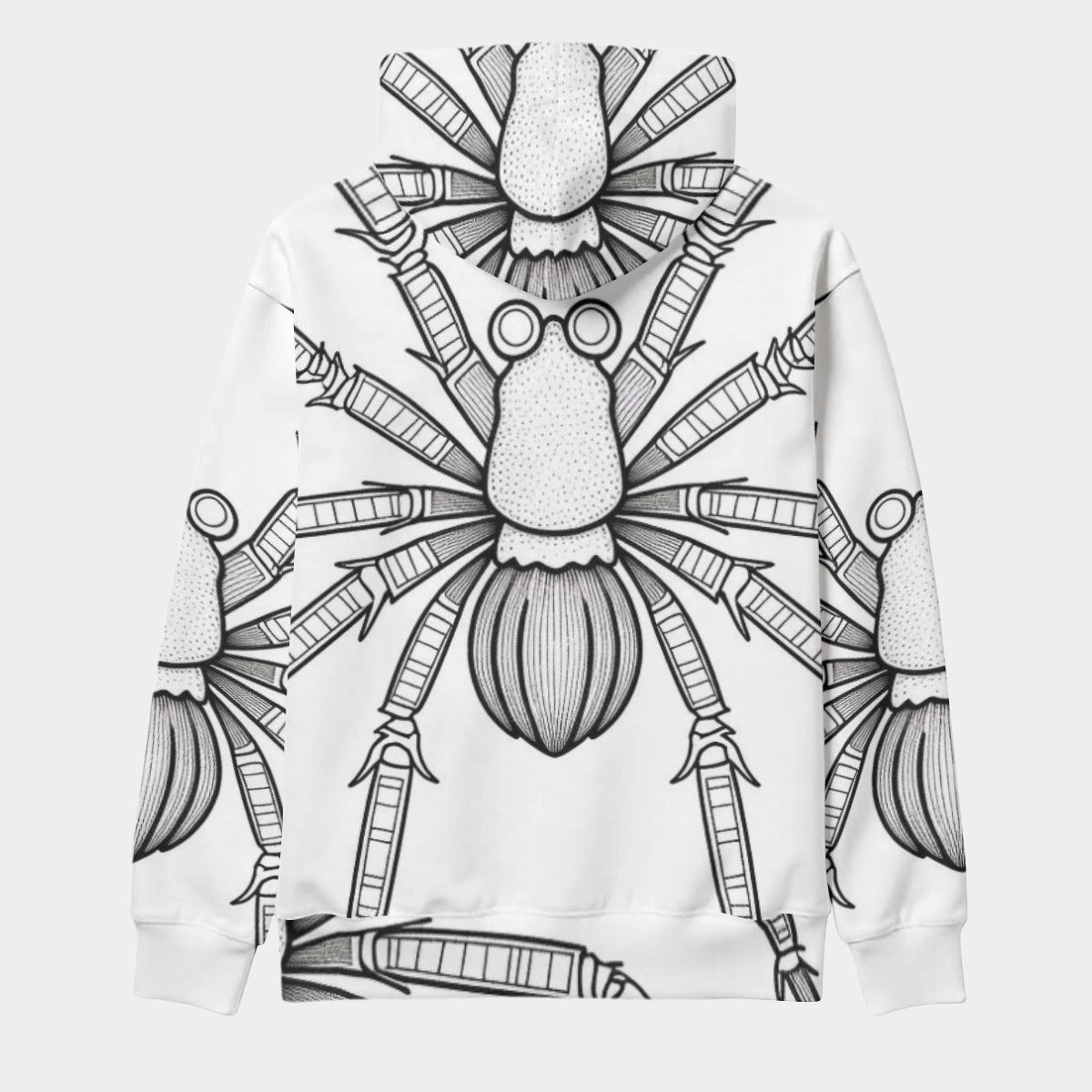 All-Over Print Men's Thicken Pullover Hoodie