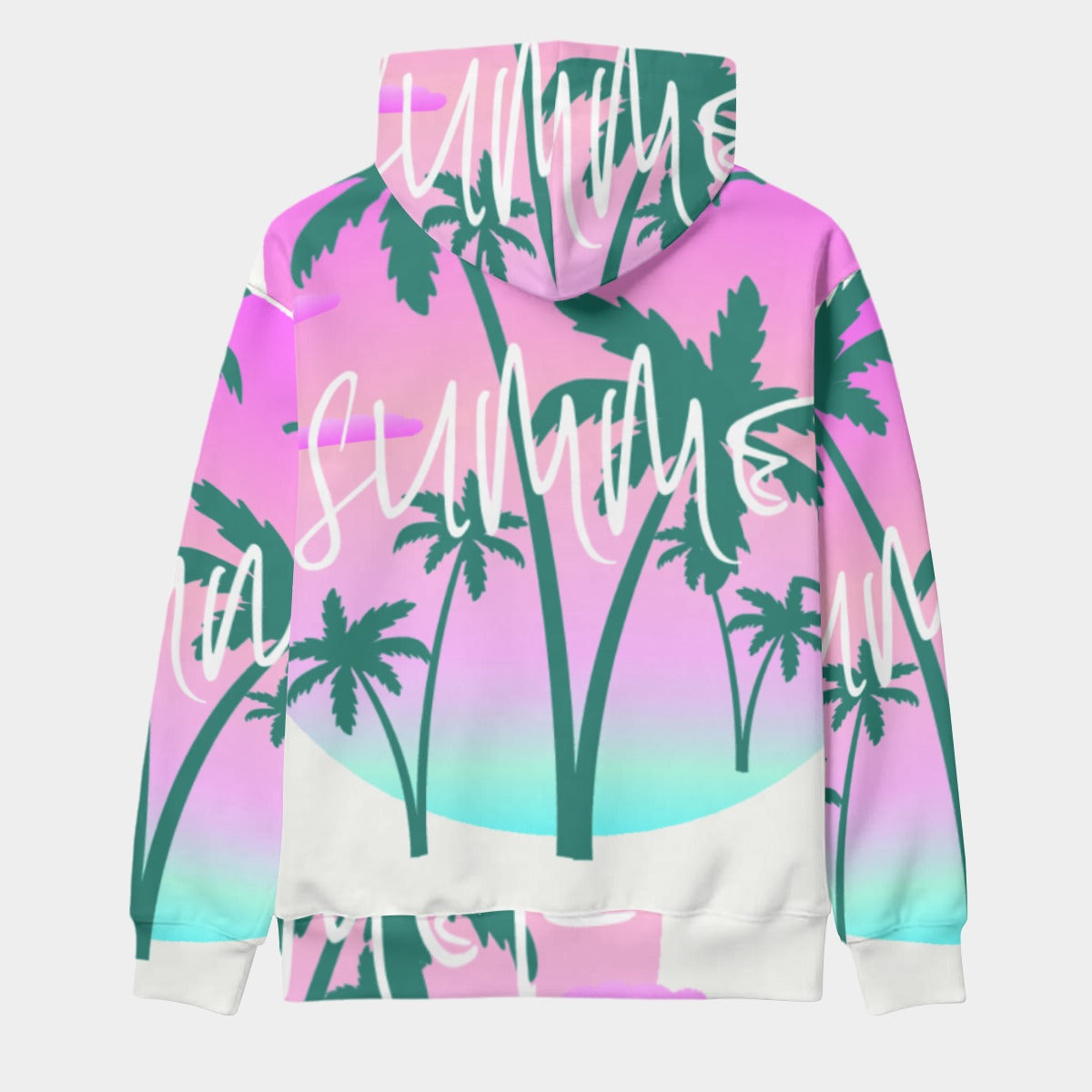 All-Over Print Men's Thicken Pullover Hoodie