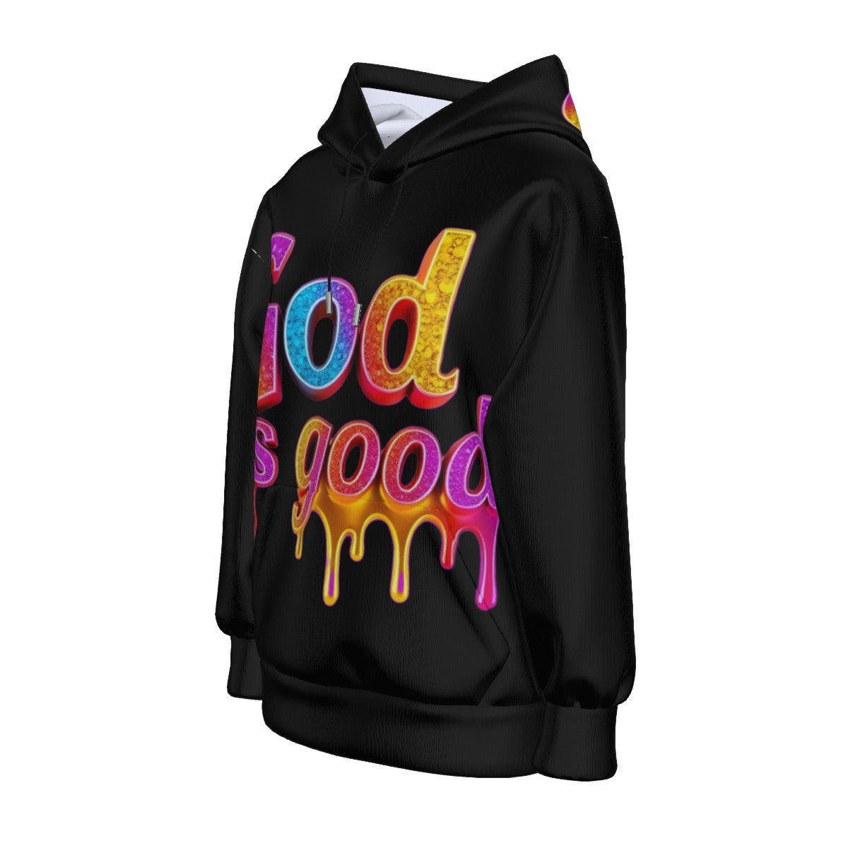 All-Over Print Women’s Hoodie With Decorative Ears