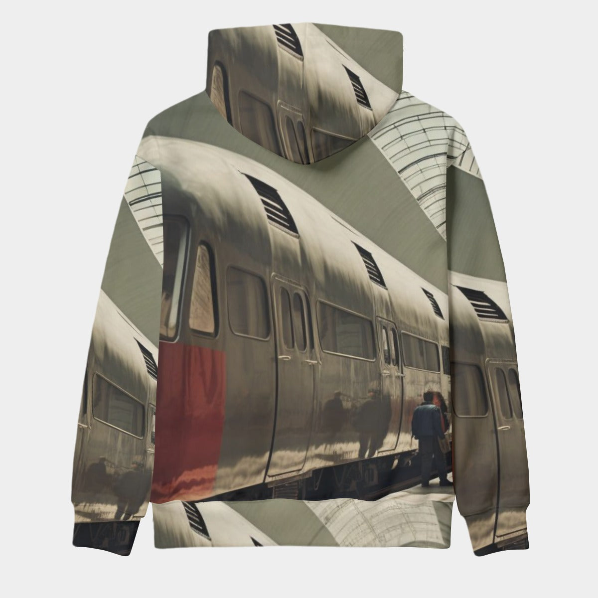 All-Over Print Men's Thicken Pullover Hoodie