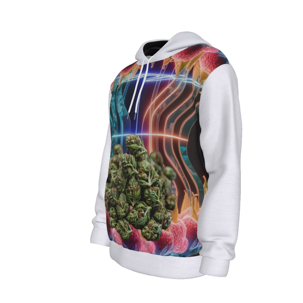 All-Over Print Men's Thicken Pullover Hoodie