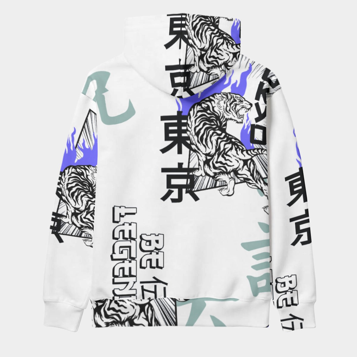 All-Over Print Men's Thicken Pullover Hoodie
