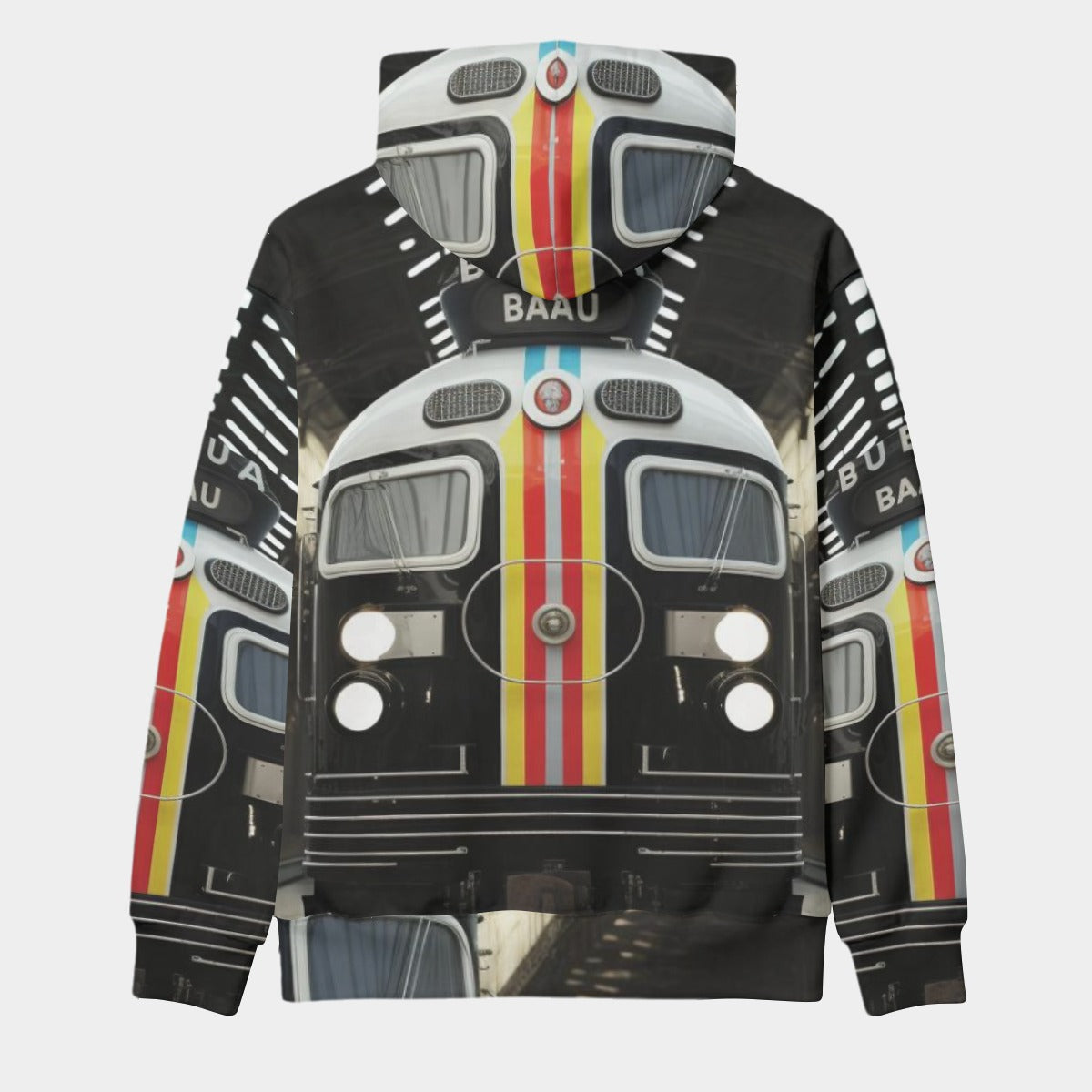 All-Over Print Men's Thicken Pullover Hoodie