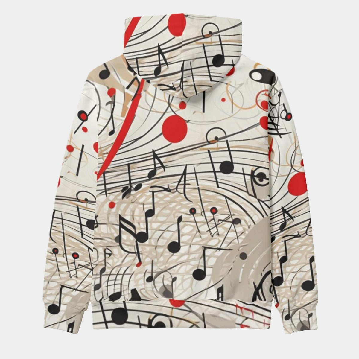 All-Over Print Men's Thicken Pullover Hoodie