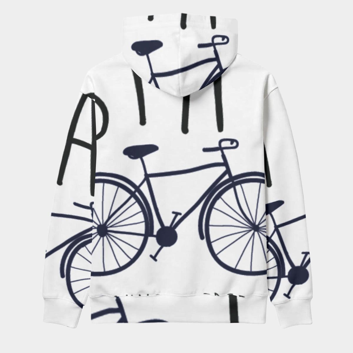 All-Over Print Men's Thicken Pullover Hoodie