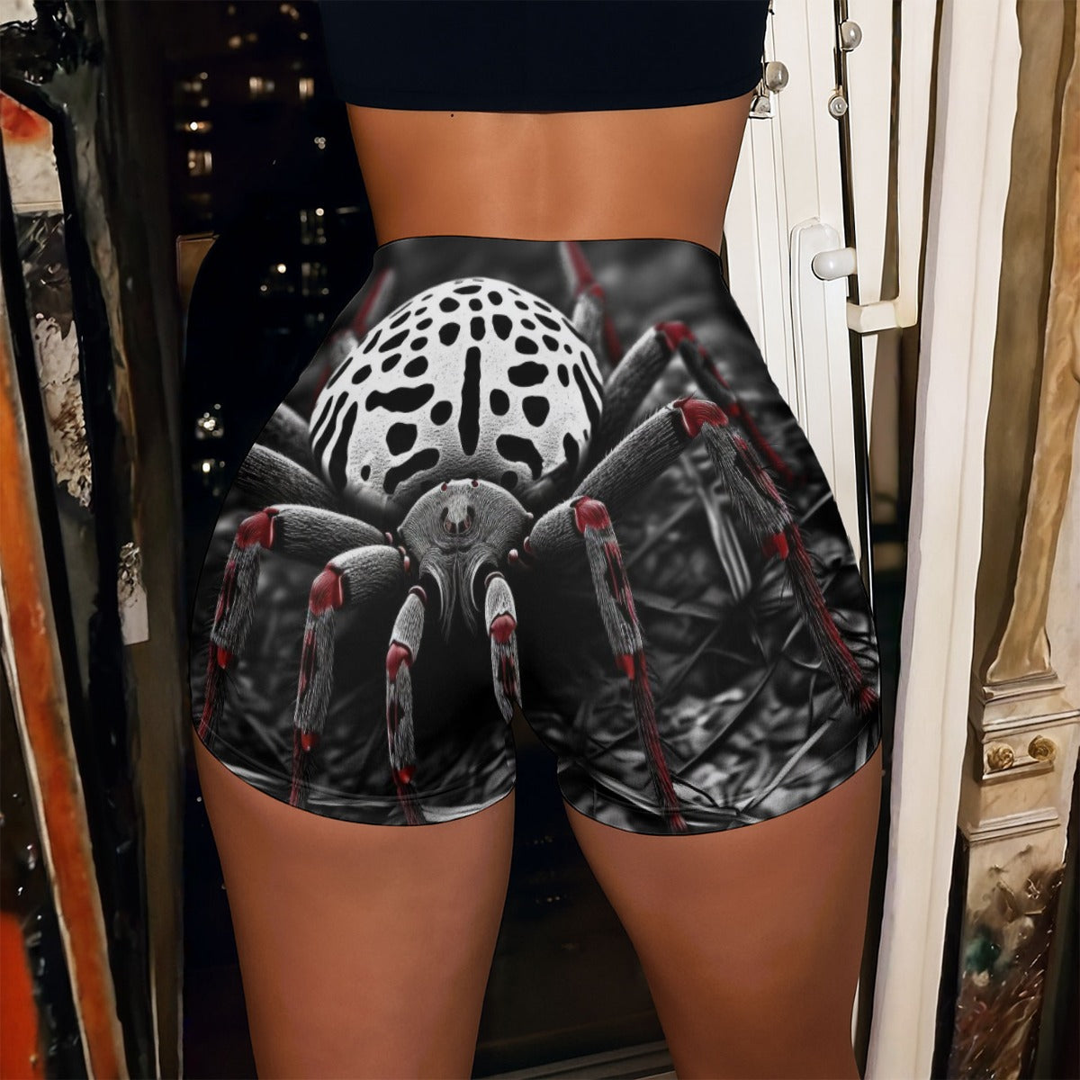 All-Over Print Women’s High-Stretch Shorts
