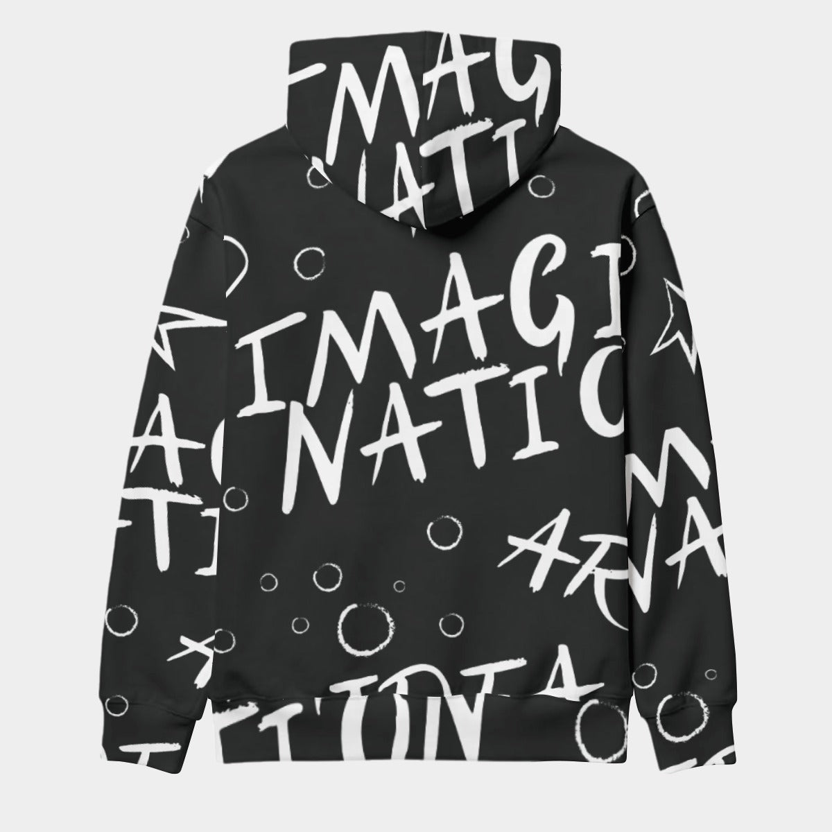 All-Over Print Men's Thicken Pullover Hoodie
