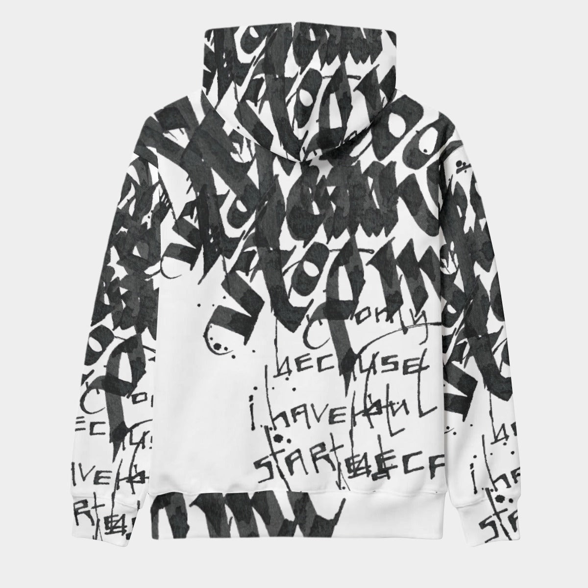 All-Over Print Men's Thicken Pullover Hoodie