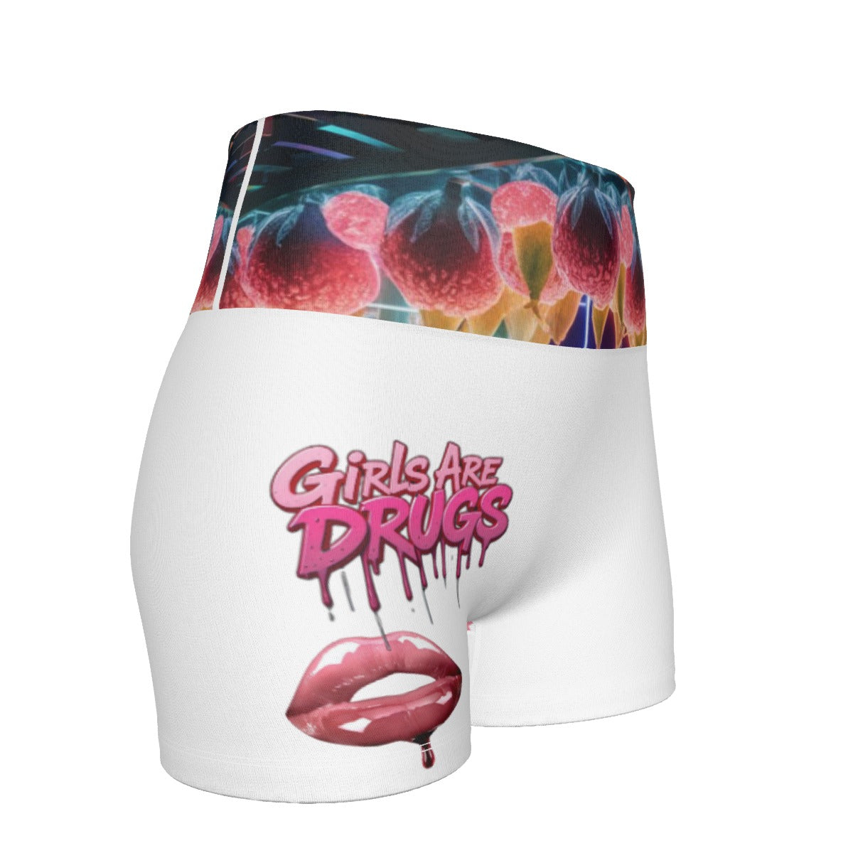 All-Over Print Women's Ultra-Short Yoga Shorts