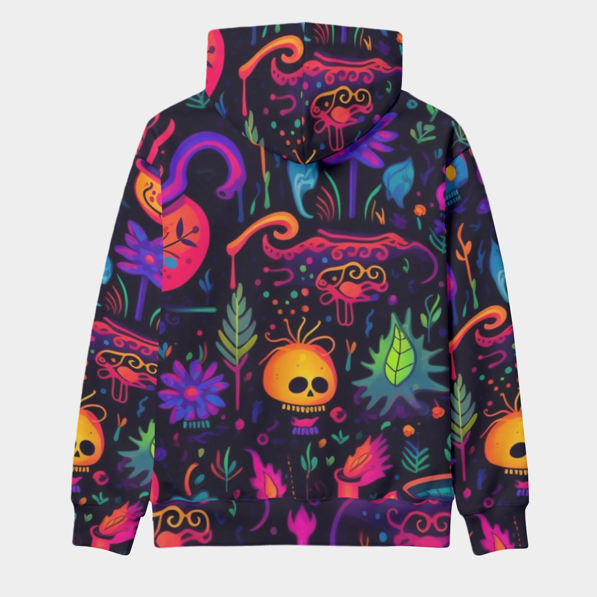 All-Over Print Men's Thicken Pullover Hoodie