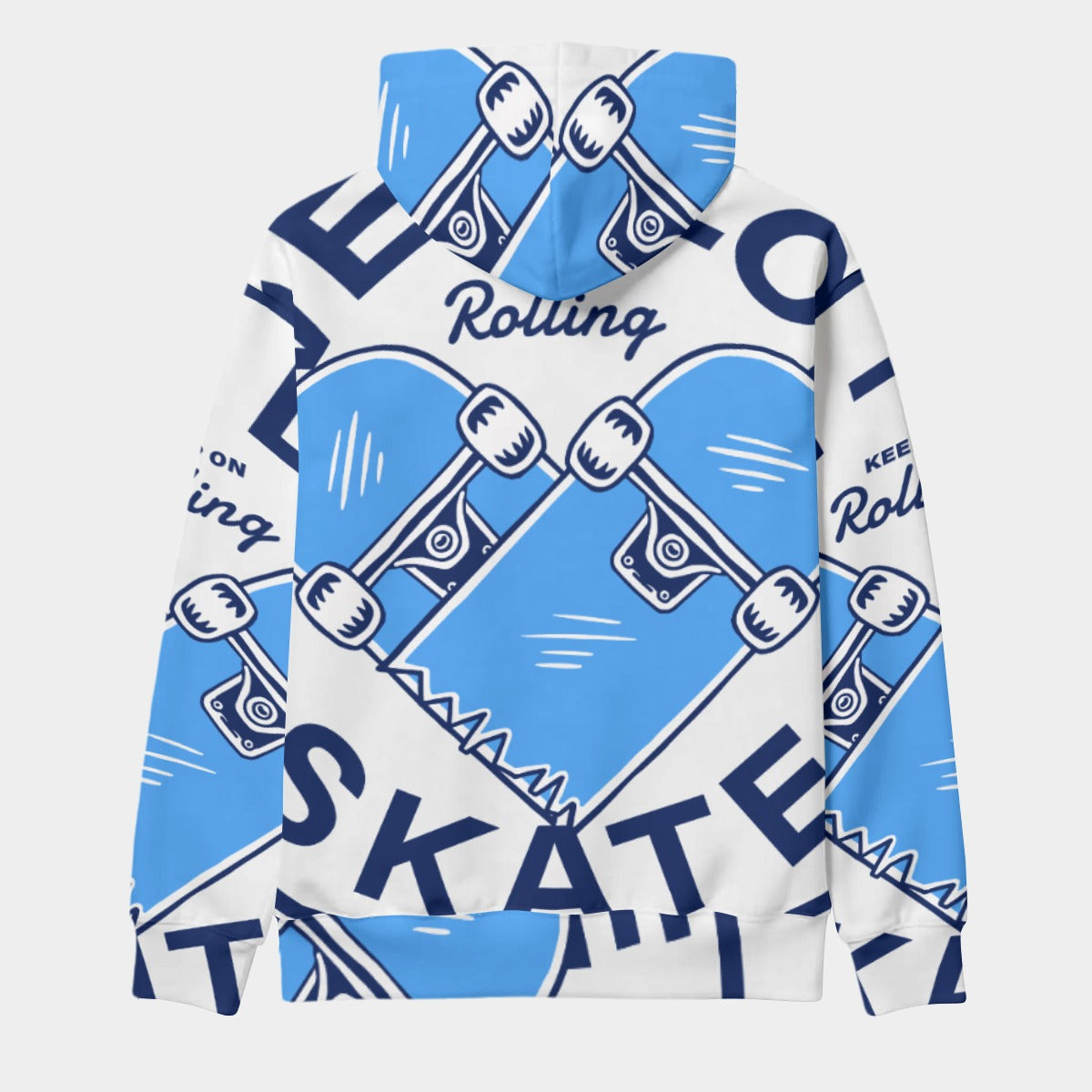 All-Over Print Men's Thicken Pullover Hoodie