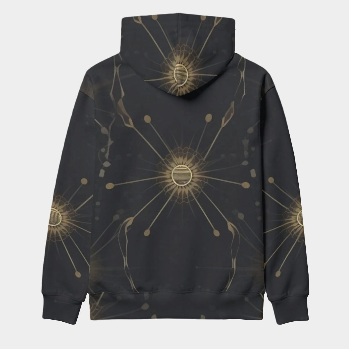 All-Over Print Men's Thicken Pullover Hoodie