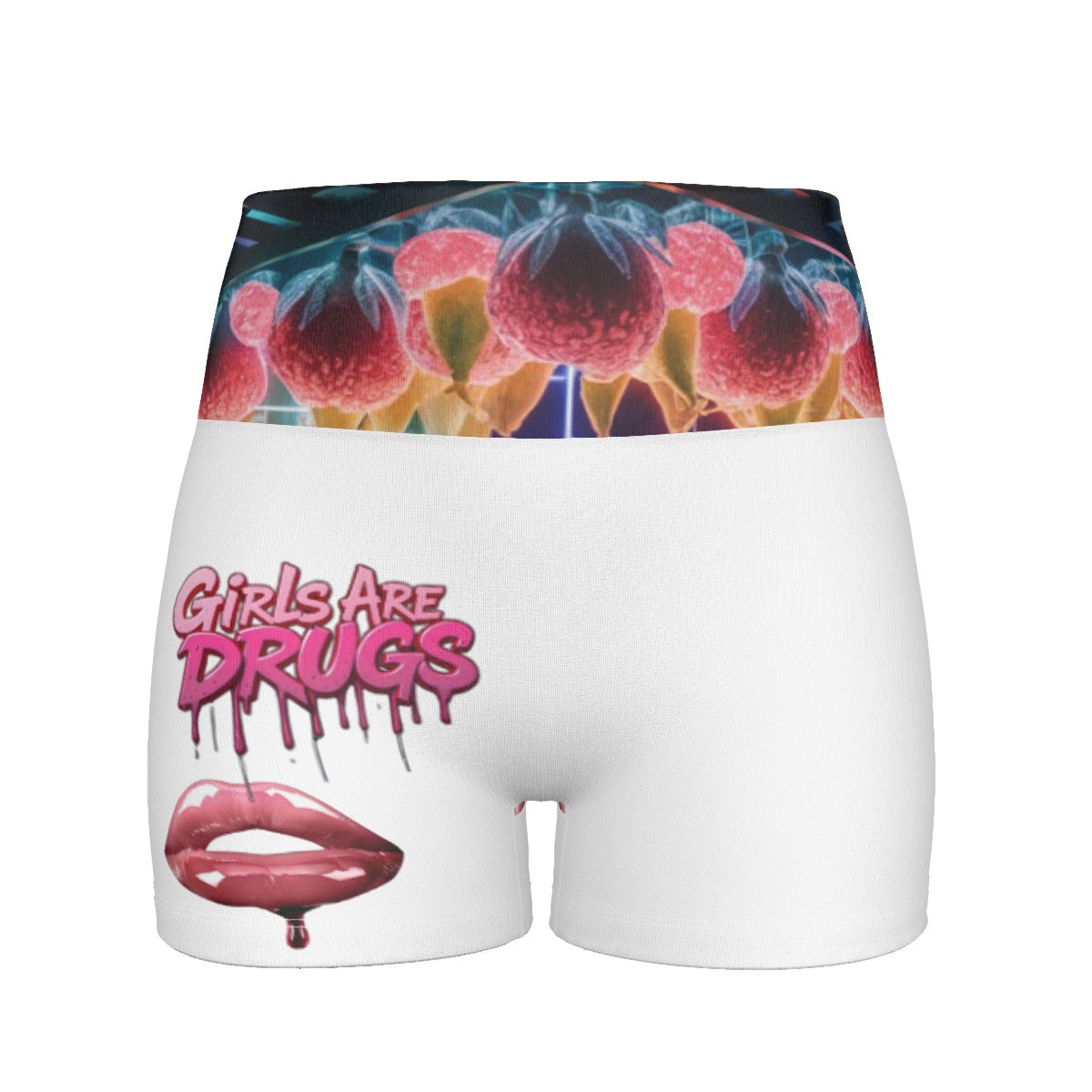 All-Over Print Women's Ultra-Short Yoga Shorts