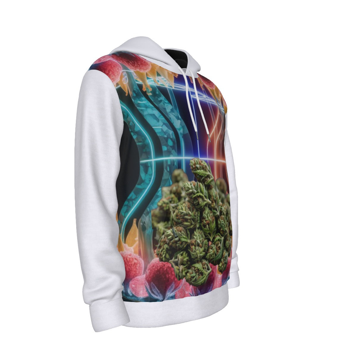 All-Over Print Men's Thicken Pullover Hoodie