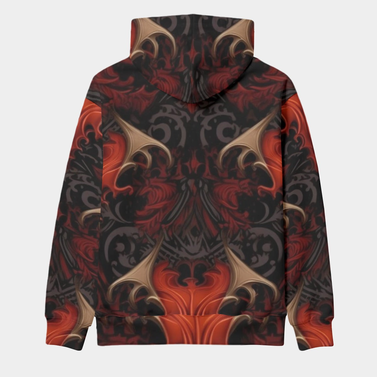 All-Over Print Men's Thicken Pullover Hoodie