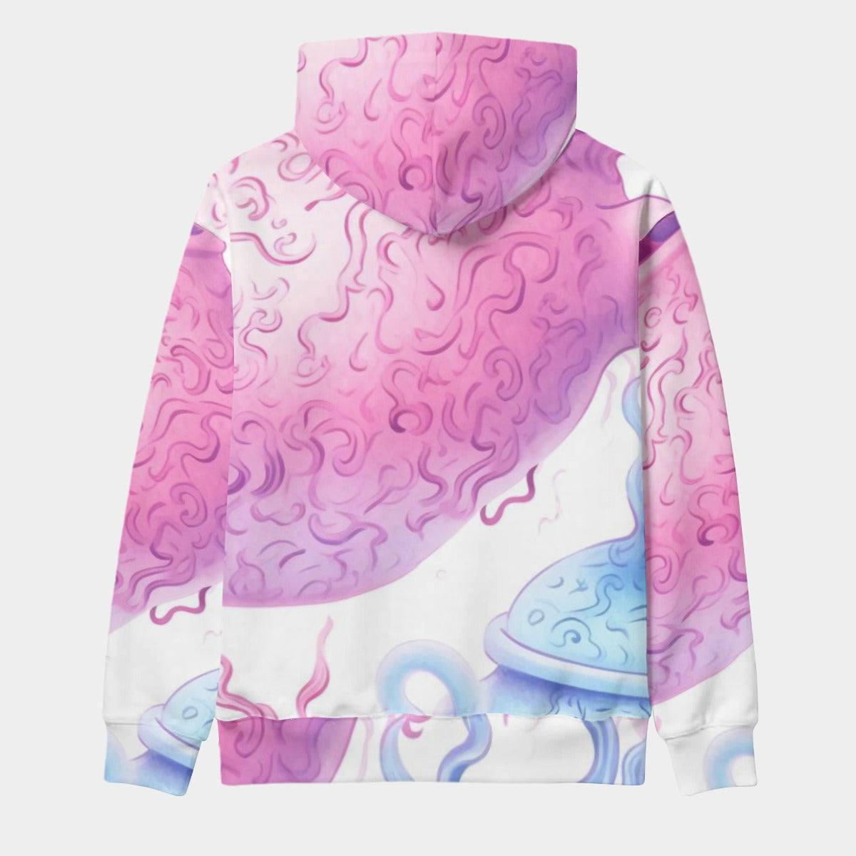 All-Over Print Men's Thicken Pullover Hoodie
