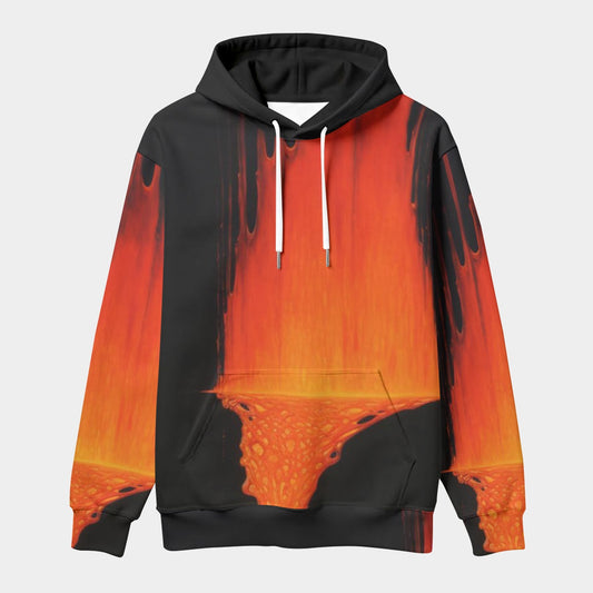 All-Over Print Men's Thicken Pullover Hoodie