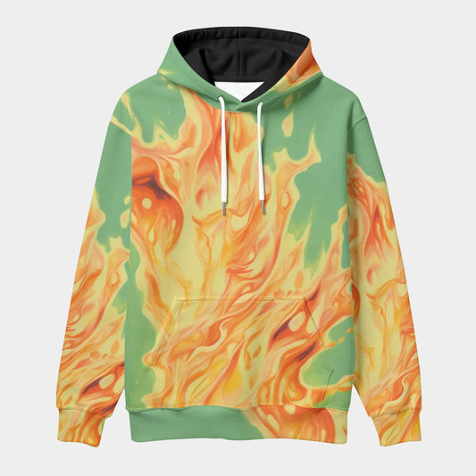 All-Over Print Men's Thicken Pullover Hoodie
