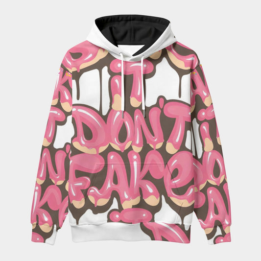 All-Over Print Men's Thicken Pullover Hoodie