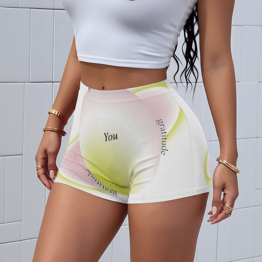 All-Over Print Women’s High-Stretch Shorts