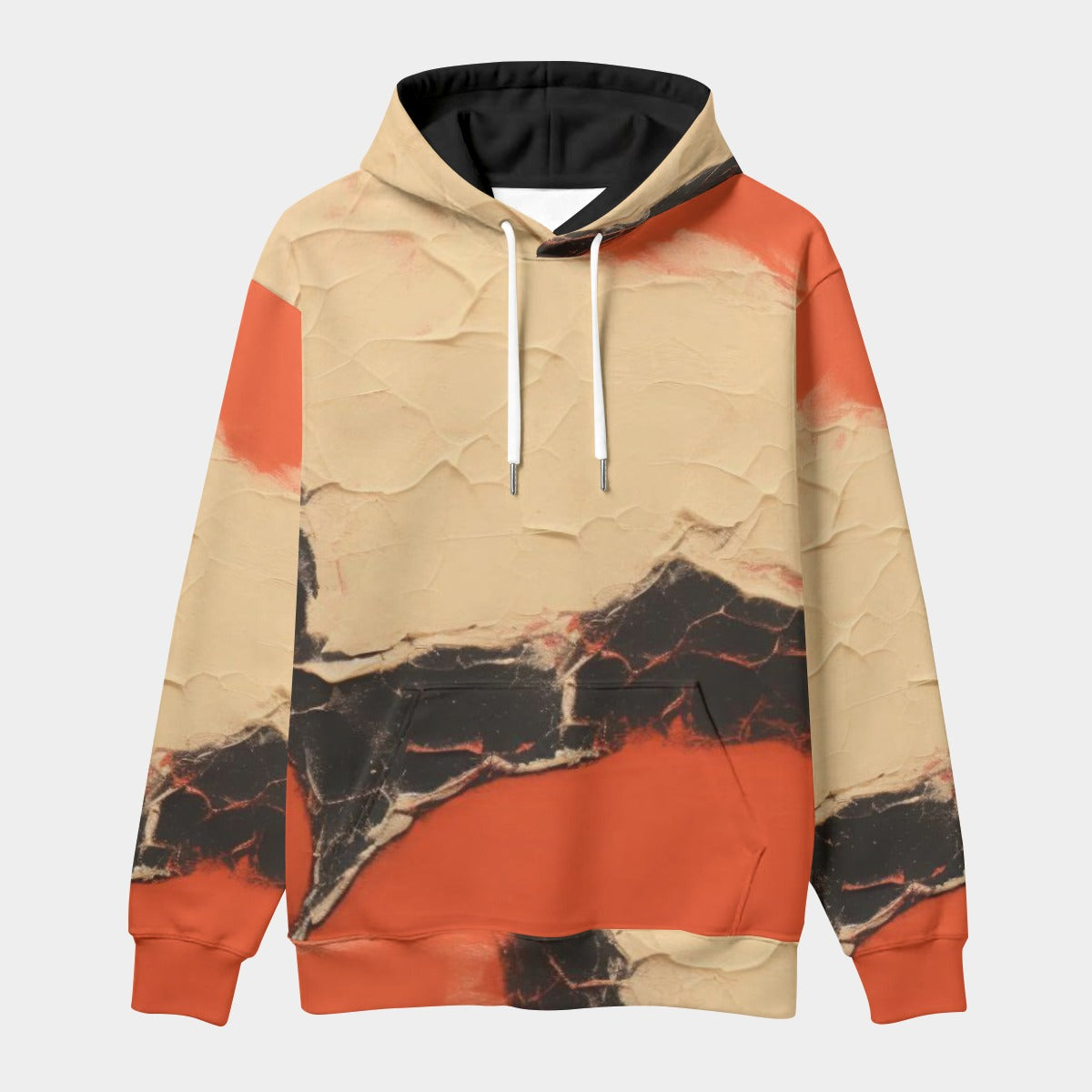 All-Over Print Men's Thicken Pullover Hoodie