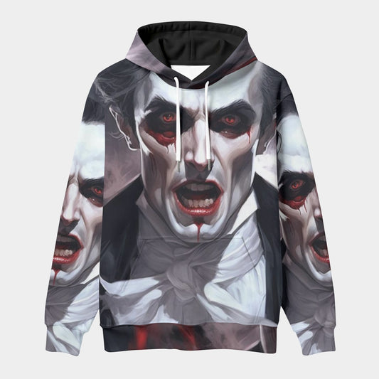 All-Over Print Men's Thicken Pullover Hoodie