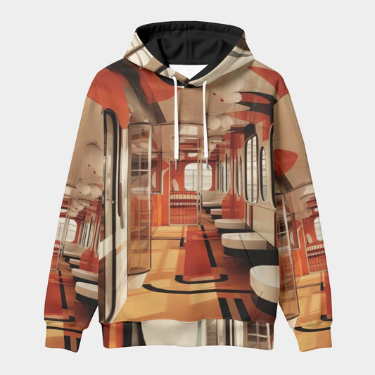 All-Over Print Men's Thicken Pullover Hoodie