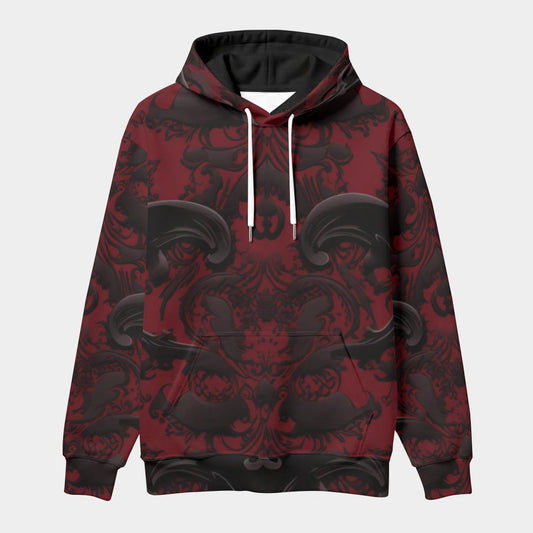 All-Over Print Men's Thicken Pullover Hoodie