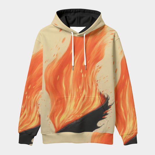 All-Over Print Men's Thicken Pullover Hoodie