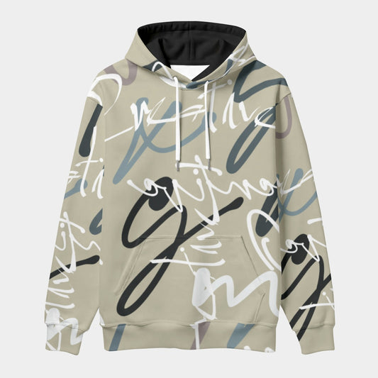 All-Over Print Men's Thicken Pullover Hoodie