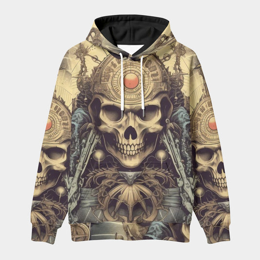 All-Over Print Men's Thicken Pullover Hoodie