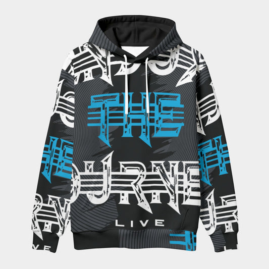All-Over Print Men's Thicken Pullover Hoodie