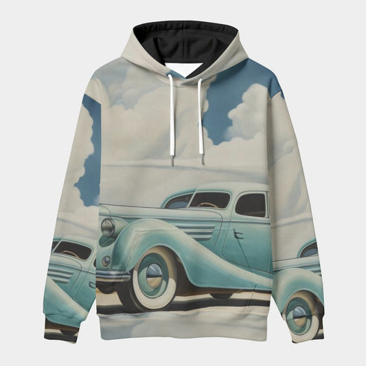 All-Over Print Men's Thicken Pullover Hoodie