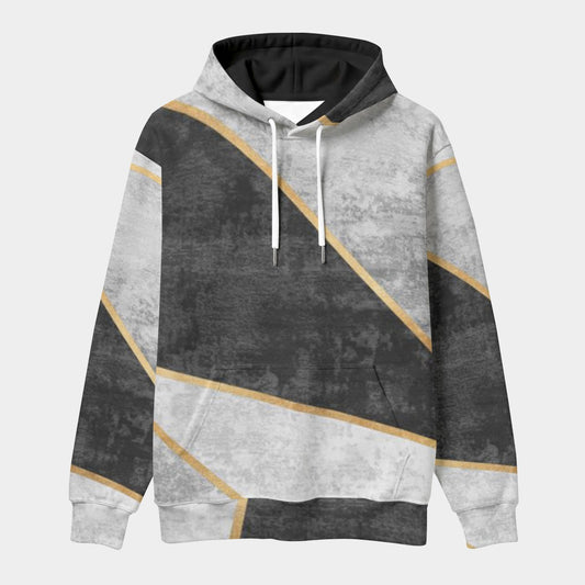 All-Over Print Men's Thicken Pullover Hoodie