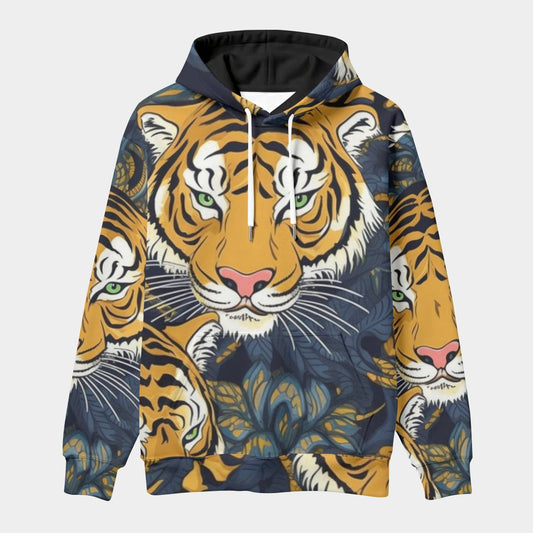 All-Over Print Men's Thicken Pullover Hoodie