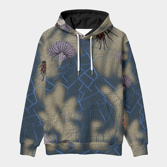 All-Over Print Men's Thicken Pullover Hoodie